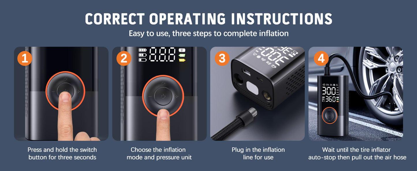 Smart Portable Air Compressor