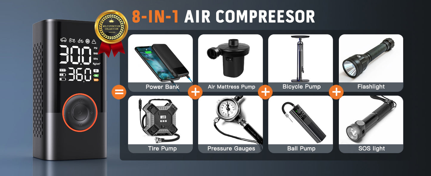 Smart Portable Air Compressor
