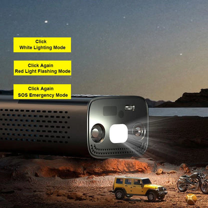 LEIBOO 150PSI Smart Air Pump - Your Ultimate Portable Tire Inflator with Digital Pressure Gauge for Cars, Bikes, and More!